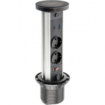 Блок розеток GTV CAMINO AE-BPW2SCAM-20 2 розетки Блок розеток GTV CAMINO AE-BPW2SCAM-20 2 розетки