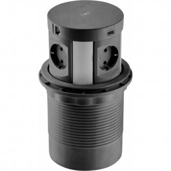 Блок розеток выдвижной GTV AE-BPW4S120P-20 COMFORT PLUS 4 розетки Блок розеток выдвижной GTV AE-BPW4S120P-20 COMFORT PLUS 4 розетки