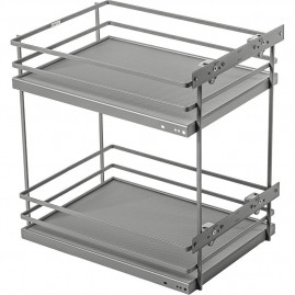 Двухуровневая боковая корзина GTV KO-300BO-60 MOVIX PRO 300 антрацит Двухуровневая боковая корзина GTV KO-300BO-60 MOVIX PRO 300 антрацит