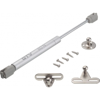 Газлифт мебельный GTV INDUSTRY 6 кг, без креплений для алюминиевых рамок Газлифт мебельный GTV INDUSTRY 6 кг, без креплений для алюминиевых рамок