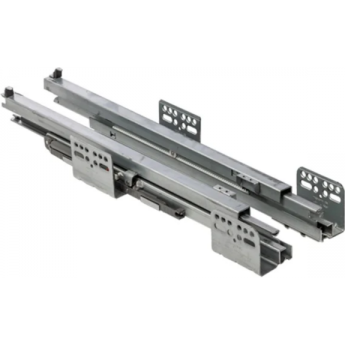 Комплект направляющих для выкатных корзин в нижнюю базу GTV MOVIX PRO скрытого монтажа, с доводчиком Комплект направляющих для выкатных корзин в нижнюю базу GTV MOVIX PRO скрытого монтажа, с доводчиком