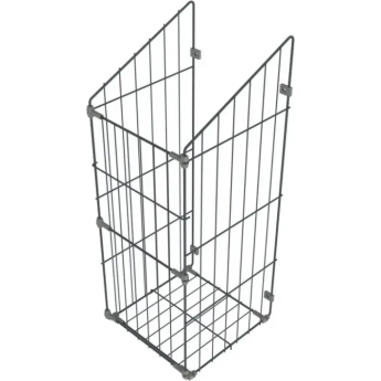 Корзина для белья откидная GTV 50 (305х430х620), в модуль 500 мм, антрацит