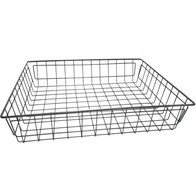Корзина выдвижная GTV 50II (455х485х100), в модуль 500 мм, антрацит, без направляющих KO-SR100-50-60