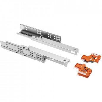 Направляющая нижнего монтажа 250 Modern Slide Push To Open, полное выдвижение GTV PB-0FPO-250 Направляющая нижнего монтажа 250 Modern Slide Push To Open, полное выдвижение GTV PB-0FPO-250