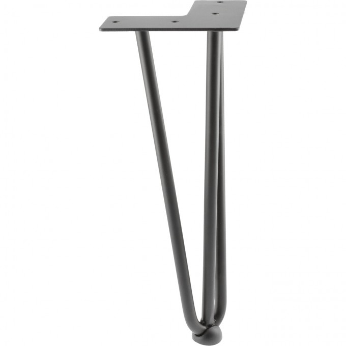 Ножка, цвет черный матовый, 3 прутка GTV NM-ARTO-12-3R304-20M