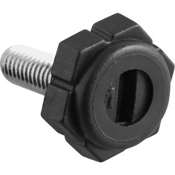 Ножка с регулировкой M6, шестигранная, черная GTV NM-STOPKSZESTK-M6 Ножка с регулировкой M6, шестигранная, черная GTV NM-STOPKSZESTK-M6