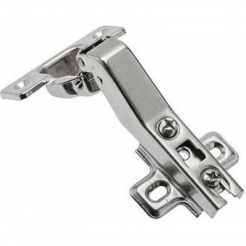 Петля 45° + Планка Н=2 без евро шурупа GTV ZP-KT45H2-BE Петля 45° + Планка Н=2 без евро шурупа GTV ZP-KT45H2-BE