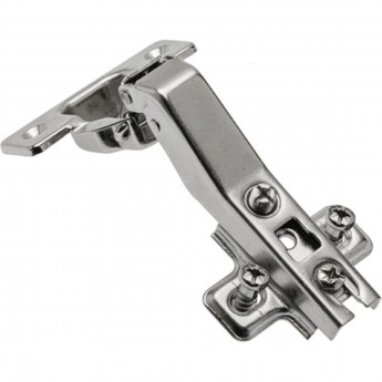 Петля 45° + Планка Н=2 с евро шурупом GTV ZP-KT45H2-ZE Петля 45° + Планка Н=2 с евро шурупом GTV ZP-KT45H2-ZE