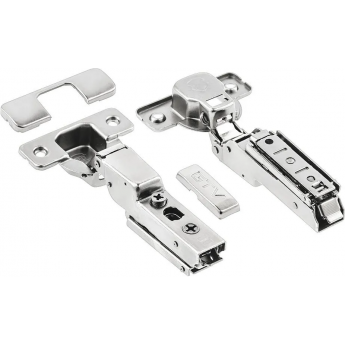 Петля GTV 45 гр. ZP-COCAKT45H2-ZE без пружины, с ответной планкой H-2 45мм,с еврошурупом Петля GTV 45 гр. ZP-COCAKT45H2-ZE без пружины, с ответной планкой H-2 45мм,с еврошурупом