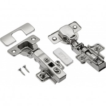 Петля накладная Prestige самозакрывающаяся GTV ZM-ECHC09H04-BE Петля накладная Prestige самозакрывающаяся GTV ZM-ECHC09H04-BE