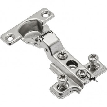 Петля полунакладная CI08 mini с планкой GTV ZP-CIBI8H0ZE Петля полунакладная CI08 mini с планкой GTV ZP-CIBI8H0ZE