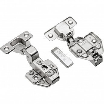 Петля Prestige самозакрывающаяся HC без евро шурупа GTV ZM-CNHC07BR2 Петля Prestige самозакрывающаяся HC без евро шурупа GTV ZM-CNHC07BR2