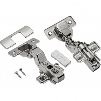 Петля внутренняя Prestige самозакрывающаяся без евро шурупа GTV ZM-ECHC07BEO Петля внутренняя Prestige самозакрывающаяся без евро шурупа GTV ZM-ECHC07BEO