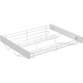 Полка для обуви SMART 800 на шариковых направляющих, с доводчиком, цвет белый GTV W-WOBU80-VE-10 Полка для обуви SMART 800 на шариковых направляющих, с доводчиком, цвет белый GTV W-WOBU80-VE-10