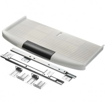 Полка под клавиатуру, серая, с подставкой под мышь GTV PU-KEYM27-60 Полка под клавиатуру, серая, с подставкой под мышь GTV PU-KEYM27-60