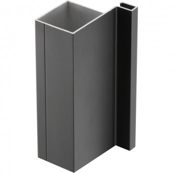 Профиль вертикальный боковой VELLO, цвет черный матовый GTV PA-VELLO-TJ3M-20M Профиль вертикальный боковой VELLO, цвет черный матовый GTV PA-VELLO-TJ3M-20M