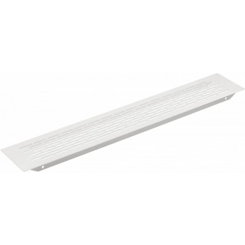 Решетка вентиляционная GTV 480х80 мм , белая Решетка вентиляционная GTV 480х80 мм , белая