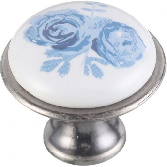 Ручка керамика GP-0728-J4-A античное серебро GTV GP-0728-J4-A-07 Ручка керамика GP-0728-J4-A античное серебро GTV GP-0728-J4-A-07