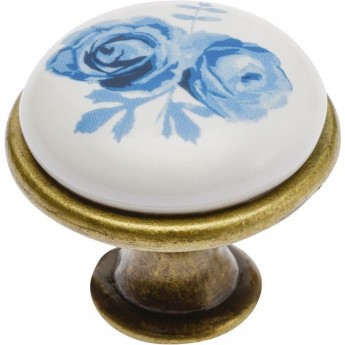 Ручка керамика GP-0728-J4-A старое золото GTV GP-0728-J4-A-04 Ручка керамика GP-0728-J4-A старое золото GTV GP-0728-J4-A-04