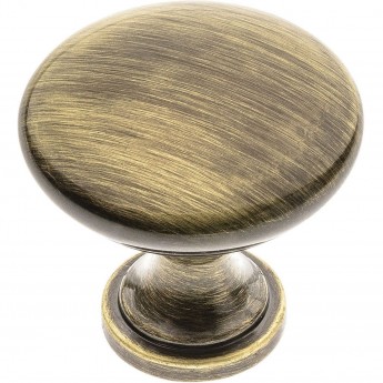 Ручка-кнопка TERNI, брашированная латунь GTV GZ-TERNI-1-09 Ручка-кнопка TERNI, брашированная латунь GTV GZ-TERNI-1-09