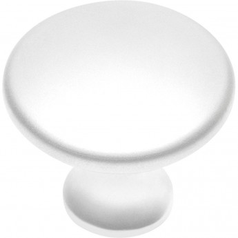 Ручка-кнопка UDINE, белый матовый GTV GZ-UDINE-1-10M (комплект 6 шт)