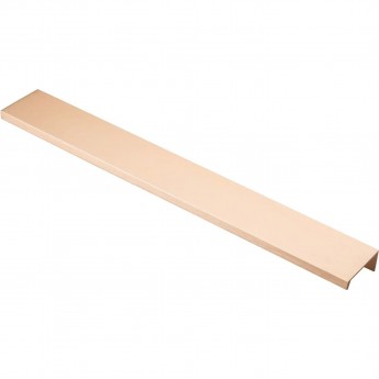 Ручка мебельная алюминиевая GTV HEXA 192мм/225мм, светлое брашированное золото Ручка мебельная алюминиевая GTV HEXA 192мм/225мм, светлое брашированное золото