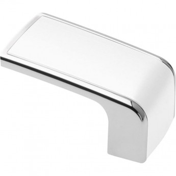 Ручка мебельная MONZA, хром/белая GTV UZ-MONZA16-10 Ручка мебельная MONZA, хром/белая GTV UZ-MONZA16-10