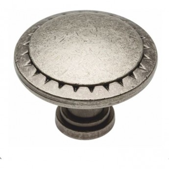 Ручка мебельная PALERMO, античное серебро GTV GZ-PALER-1-07 Ручка мебельная PALERMO, античное серебро GTV GZ-PALER-1-07