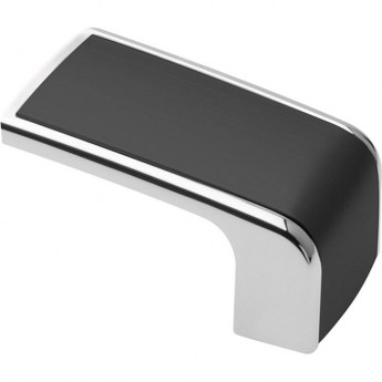 Ручка MONZA 16 хром-черная GTV UZ-MONZA16-20 Ручка MONZA 16 хром-черная GTV UZ-MONZA16-20