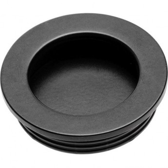 Ручка врезная круглая D-40 UZ В224 черный GTV UZ-00B224-20 Ручка врезная круглая D-40 UZ В224 черный GTV UZ-00B224-20