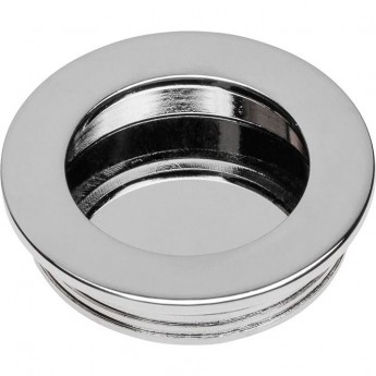 Ручка врезная круглая D-40 UZ В224 хром GTV UZ-00B224-01 Ручка врезная круглая D-40 UZ В224 хром GTV UZ-00B224-01