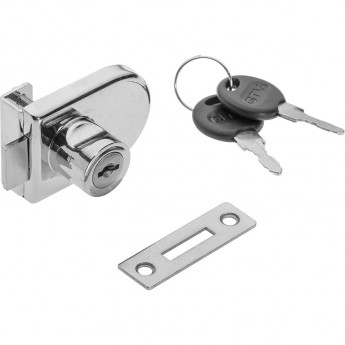 Замок для стекла 408 хром GTV ZZ-SZ-408-01 Замок для стекла 408 хром GTV ZZ-SZ-408-01